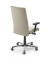 Bürostuhl VIANO, taupe / silber, mit Armlehnen, bis 150kg, ohne Kopfstütze