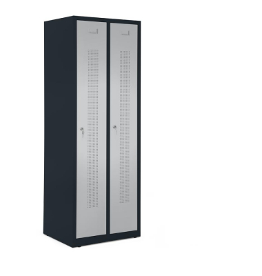 Garderobenspinde ohne Unterbau