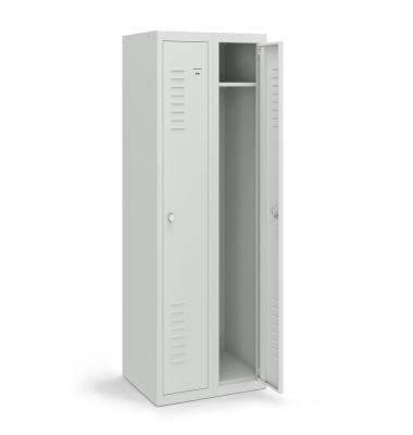 Garderobenspind Economy, 2 Abteile