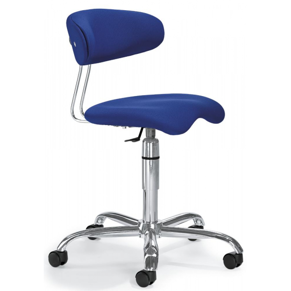 4251635651396 - Bürodrehstuhl MEDICO blau chrom bis 110kg ohne Kopfstütze 4251635651396 Deskin 4251635651396 - Bürodrehstuhl MEDICO blau chrom bis 110kg ohne Kopfstütze 4251635651396 Deskin