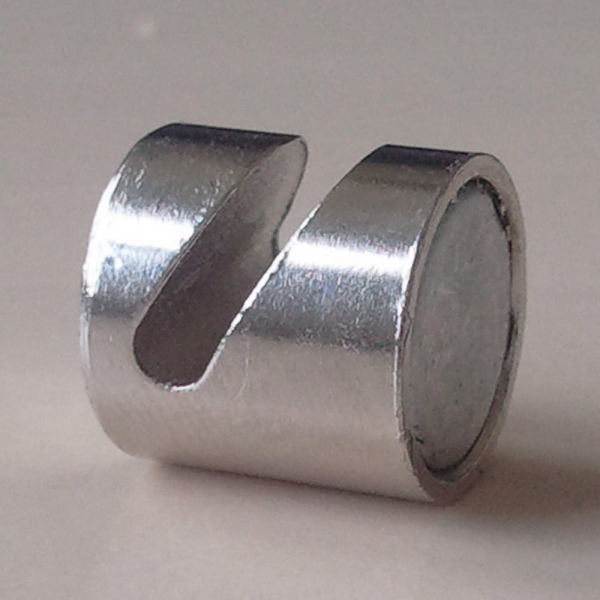 4251635689382 - Haftmagnet 269612 Hacken Rund 16mm Ø silber 10500g 4251635689382 Deskin