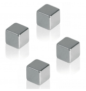 Haftmagnet 269611, W&uuml;rfel, 10x10mm, silber, 3kg