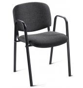Besucherstuhl ISO mit Armlehnen