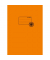 Heftschoner UWF 5534 orange 21,9x29,9cm (BxH)