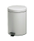 Tretabfalleimer CEP 90349, 5 Liter, Edelstahl, KunststoffTragegriff Deckel Einsatz Griffrand
