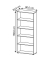 HAMMERBACHER Aktenregal Basic 4000 grafit 80,0 x 33,0 x 188,0 cm