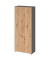 HAMMERBACHER Aktenschrank 4100, V4100GRBM grafit, asteiche 4 Fachböden 80,0 x 34,6 x 188,0 cm