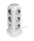 Steckdosenturm EUPT-01, weiß, 11x 230V EU, 2x USB Typ-A, 2x USB