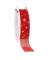 Geschenkband Canada 243 25 20-609, gold Sterne, 25mm x 20m, rot