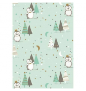 Geschenkpapier 1A9381.2, Weihnachten, 50cm x 250m, mehrfarbig