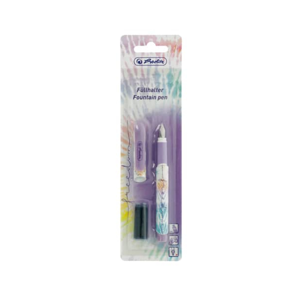 6 Stück Herlitz Füller Patrone M New Batik Freedom 4008110367231 Herlitz