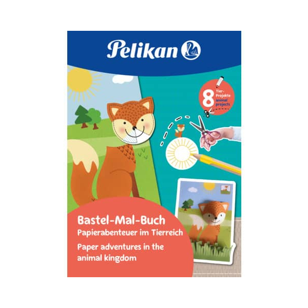 4012700101549 - Malbuch Verbastelbuch Tierreich 4012700101549 Pelikan 4012700101549 - Malbuch Verbastelbuch Tierreich 4012700101549 Pelikan