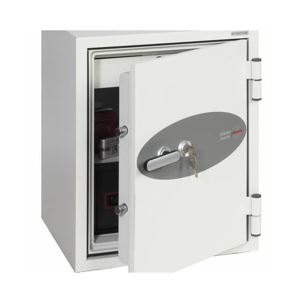 5032548000490 -  Tresor DS2501K Data Combi 636 l 103kg signalweiß mit Zylinderschloss Stahl 5032548000490 PHÖNIX SAFE