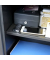 Sicherheitstresor SS0803E Vela Home & Office 34 l 13,1kg graphitgrau mit Elektronikschloss Stahl