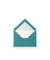 Designbriefumschlag 16400591, C6, nassklebend, 100g, ocean
