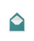 Designbriefumschlag 16400791, C7, nassklebend, 100g, ocean