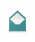Designbriefumschlag 16402091, B6, nassklebend, 100g, ocean