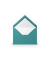 Designbriefumschlag 16402091, B6, nassklebend, 100g, ocean