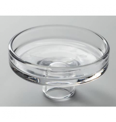 Kerzenhalter 2 in 1 5255 glasklar 9x9x5,5cm 