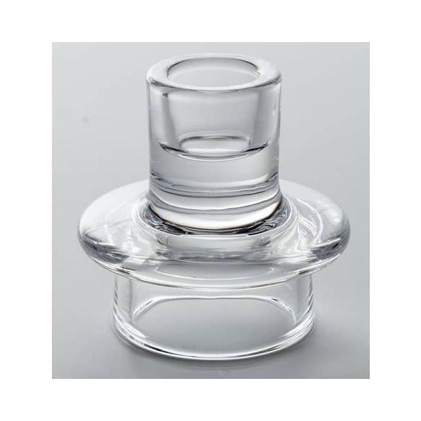 PBs Kerzenhalter 2 in 1 52525 glasklar 6,5x6,5x7cm  9004546525257 PBs