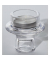 Kerzenhalter 2 in 1 52525 ohne glasklar 6,5x6,5x7cm 