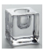 Kerzenhalter 52528 ohne glasklar 4x4x4cm 