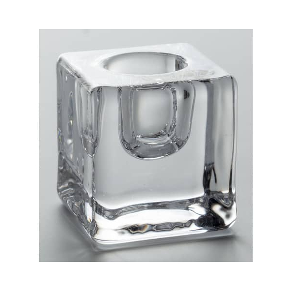 PBs Kerzenhalter 52528 glasklar 4x4x4cm  9004546525288 PBs