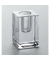 Kerzenhalter 52531 ohne glasklar 4x4x6cm 
