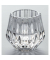 Kerzenhalter 2 in 1 52534 glasklar 9x9x5,5cm 