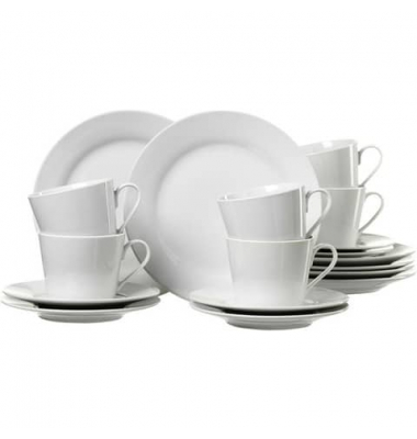 79456 Kaffeeservice 18tlg. weiß