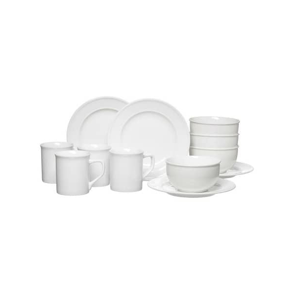 4006344420845 - 420845 Frühstücksset 12tlg weiß Frühstücks-Geschirrset 4006344420845 Ritzenhoff und Breker 4006344420845 - 420845 Frühstücksset 12tlg weiß Frühstücks-Geschirrset 4006344420845 Ritzenhoff und Breker