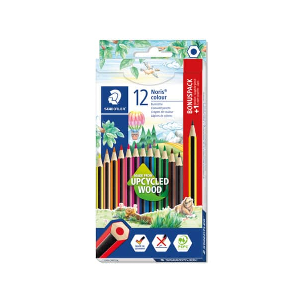 4007817066300 - 185 SET9 Farbstiftetui Noris Colour 12ST 4007817066300 STAEDTLER 12 Stück