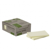 Haftnotizen KF17322, 127x76mm, gelb, rechteckig