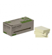 Haftnotizen KF17323, 38x51mm, gelb, rechteckig