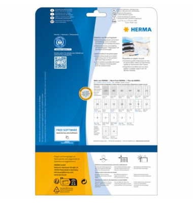Etiketten Special 10702, wei&szlig;, 48,3x33,8mm, rechteckig