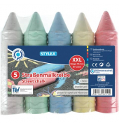 48110 Straßenmalkreide 5ST XXL sortiert