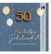 Geburtstagskarten 7842021-2 Jubil&auml;umsjahr