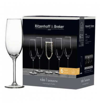 812152 Sektkelch Vio 6ST 210ml Sektkelch