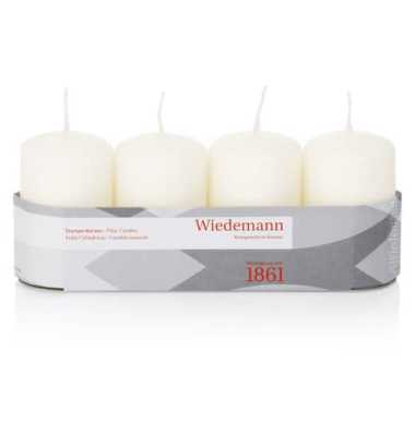Adventsstumpen-Kerze 218155.003 elfenbein ca. 17 Stunden Brenndauer