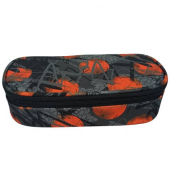 6777100-87 Schüleretui klein Motiv orangeschwarz