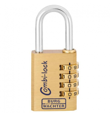 8040M Vorhangschloss Combi Lock 80 messing