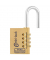 8040M Vorhangschloss Combi Lock 80 messing