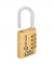8040M Vorhangschloss Combi Lock 80 messing
