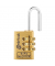 8020M Vorhangschloss Combi Lock 80 messing