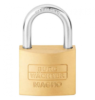 400E40 Vorhängeschloss Magno messing Bügelmaß 23,5 x 22 x 6,5 mm