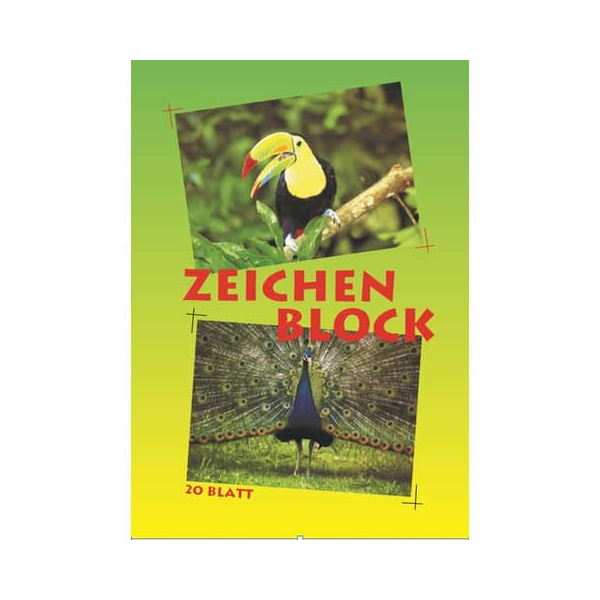 20 Stück Penig 2220 Mal- und Zeichenblock A3, 80g 20 Bl. 4019333022203 Penig