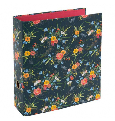 Motivordner Blumen 33 542, A4 80mm breit