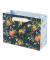 Geschenktasche 46 542 Verano dark, allgemein, Schleifenband, mit Goldprägung, Blumen Gräser, 250mm x 180mm