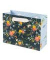 Geschenktasche 46 542 Verano dark, allgemein, Schleifenband, mit Goldprägung, Blumen Gräser, 250mm x 180mm