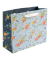 Geschenktasche 46 543 Verano light, allgemein, Schleifenband, mit Goldprägung, Blumen Gräser, 330mm x 270mm